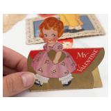 Vintage Valentines Day Card Assortment Mixed Lot