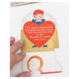 Vintage Valentines Day Card Assortment Mixed Lot