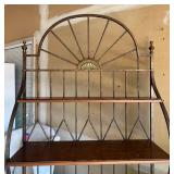 G - Drexel Solstice Wrought Iron Baker's Rack Shelving Unit