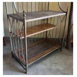 G - Drexel Solstice Wrought Iron Baker's Rack Shelving Unit