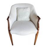 G - Vintage Southwood Furniture Sheraton Federal Lounge Chairs