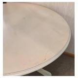 O - Pier 1 Imports White Round Dining Table