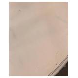 O - Pier 1 Imports White Round Dining Table