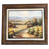 O - Sedward Original Landscape Painting Framed