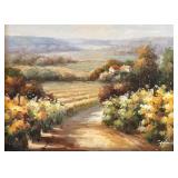 O - Sedward Original Landscape Painting Framed