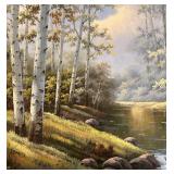 O - Ray Alfonse Original Signed Landscape Painting
