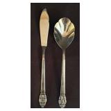 O - Vintage Oneida Vinland Serving Utensils (Lot of 7)