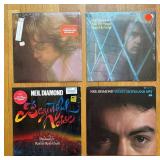 O - Vintage Neil Diamond Record Album Collection (Lot of 4)