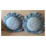 O - Blue Accent Pillow Set (Lot of 5)