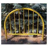 G - Vintage Yellow Twin Headboard & Footboard
