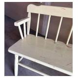 G - Vintage Wooden Bench