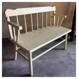 G - Vintage Wooden Bench