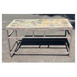 G - Tile Top Coffee Table