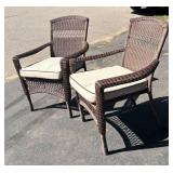 G - Woven Patio Chairs (Lot of 2)