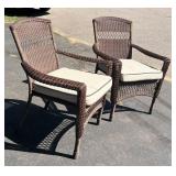 G - Woven Patio Chairs (Lot of 2)