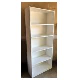 G - White Adjustable Bookshelf