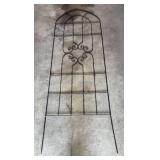 G - Metal Garden Trellis Trio (Lot of 3)