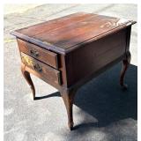G - Vintage Accent Table for Repair or Repurpose