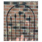 FY - Garden Trellis Black Iron Arch