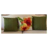O - Reversible Floral & Tropical Accent Pillow Set (Lot of 5)