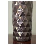 MB - Decorative Ceramic Table Lamp With Textured Shade