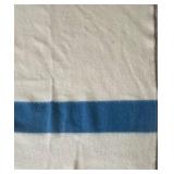 MB - Vintage Hudson's Bay Company Wool Blanket