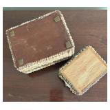 MB - Seashell Trinket Boxes (Lot of 2)