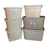 MB - Sterilite Storage Totes (Lot of 6)