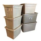 MB - Sterilite Storage Totes (Lot of 6)