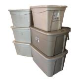 MB - Sterilite Storage Totes (Lot of 6)