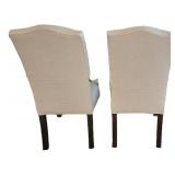 LR - Pair of Vintage Upholstered Armchairs