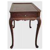 DR - Vintage Mahogany Tea Table With Drawer