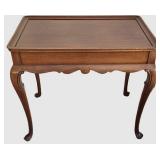 DR - Vintage Mahogany Tea Table With Drawer