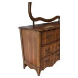 LL-BR2 - Vintage French Provincial Dresser With Mirror