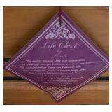 LL-BR2 - Powell Life Chest Wooden Memory Box With 2 Journals
