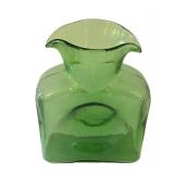 K - Vintage 1950s Blenko Double Spout Glass Water Bottle