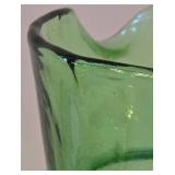 K - Vintage 1950s Blenko Double Spout Glass Water Bottle
