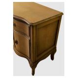 LL-BR1 - Pair of Vintage French Provincial Style Nightstands