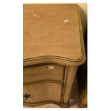 LL-BR1 - Pair of Vintage French Provincial Style Nightstands