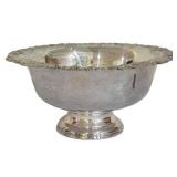 LL-BR2 - Vintage Gorham Newport Silverplate Punch Bowl & Ladle