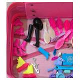 LL-BR1 - Vintage Barbie Suitcase Mixed Lot With Accessories & Furniture