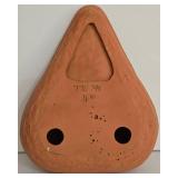 LL-BR1 - Terra Cotta Wall Vase, Wall Pocket & Dish (Lot of 3)