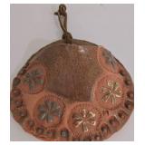 LL-BR1 - Terra Cotta Wall Vase, Wall Pocket & Dish (Lot of 3)
