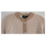 LL-BR1 - Berne Hand Loomed Wool Cardigan Sweater