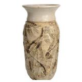 LL-BR1 - Handmade Pottery Vase & Lidded Crock (Lot of 2)