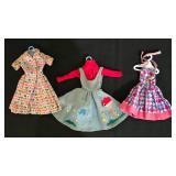LL-BR1 - Vintage Barbie Outfit Set (Lot of 3) - Friday Night Date, Halter Dress, 1634