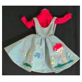 LL-BR1 - Vintage Barbie Outfit Set (Lot of 3) - Friday Night Date, Halter Dress, 1634