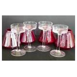 LL-BR1 - Decorative Christmas Trees & Glass Candle Holders Mixed Lot