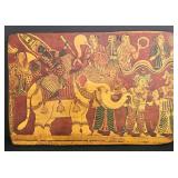 LL-FR - Telvatta Shrine Plaque & King Tut Bust Mixed Lot