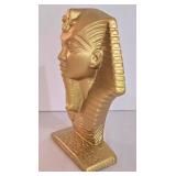 LL-FR - Telvatta Shrine Plaque & King Tut Bust Mixed Lot